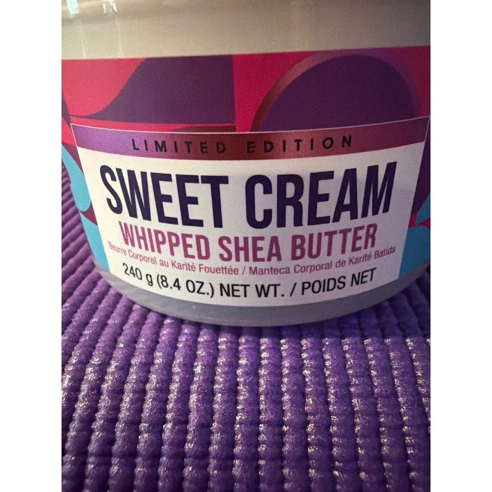 Tree Hut Sweet Cream Whipped Shea Butter Limited Edition Body Cream 8.4oz New